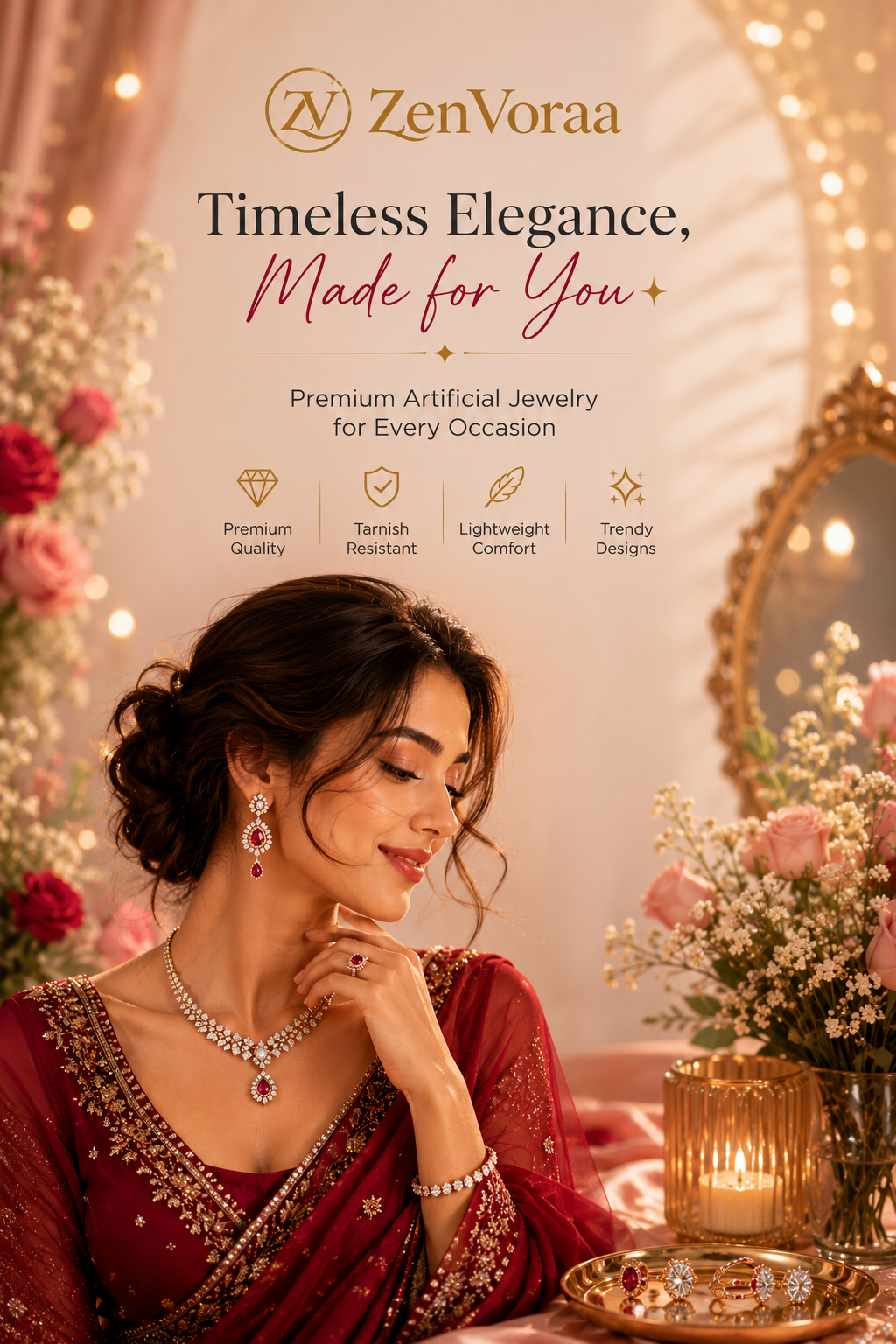 Zenvoraa jewelry promotion